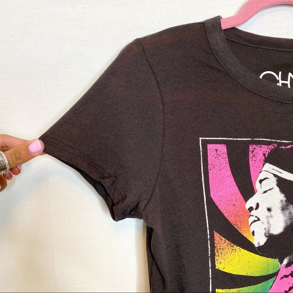 CHASER Jimi Hendrix t-shirt 🖤🎸🌈 - Picture 8 of 10